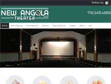 Tablet Screenshot of newangolatheater.com